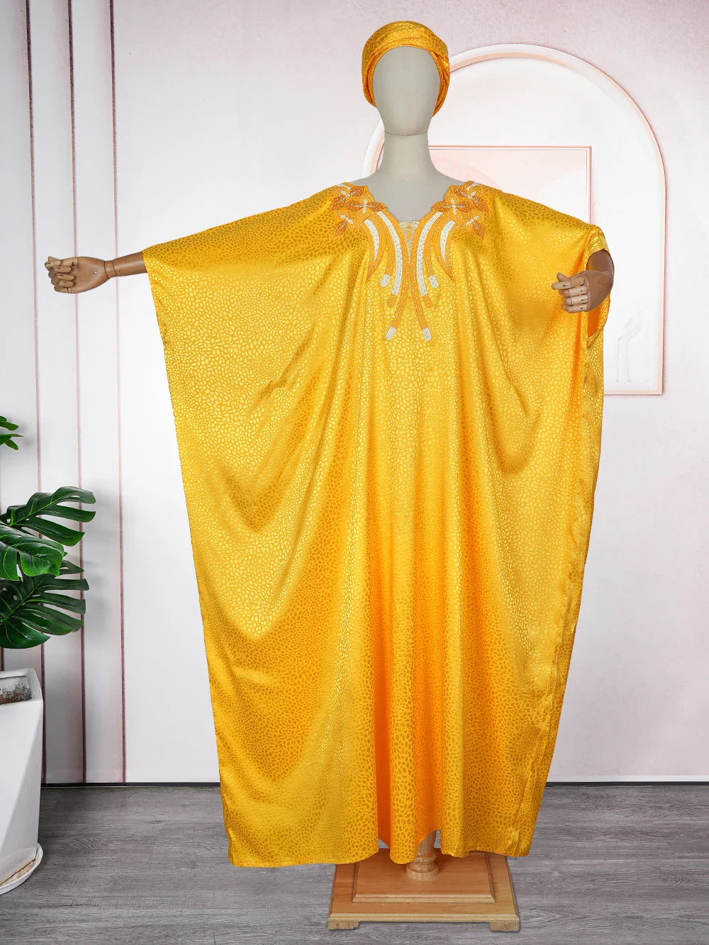 Women's Dubai Luxury African Muslim Kaftan Evening Party Dresses