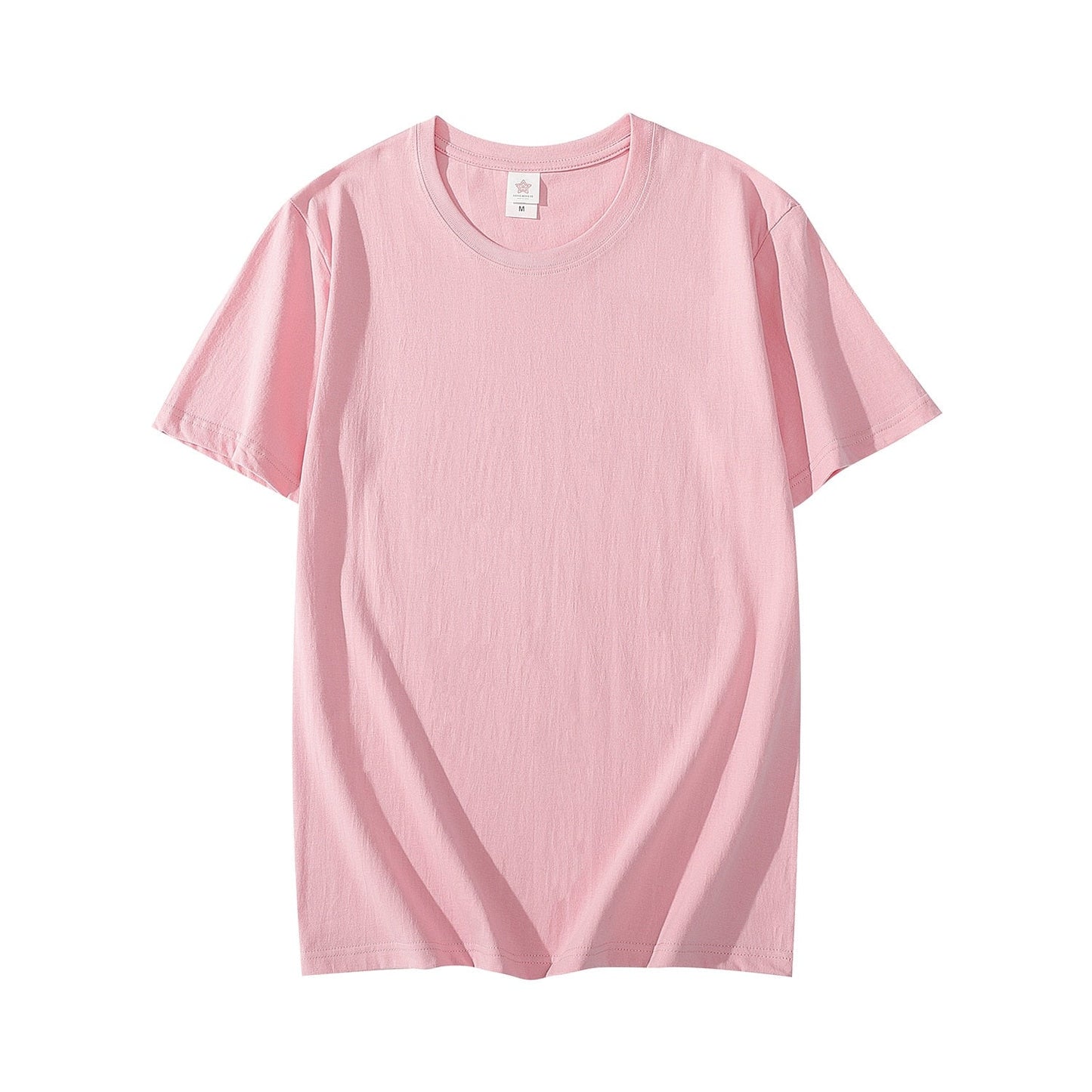 Cotton Men T-shirt Short-sleeve Man T shirt Short Sleeve Pure Color