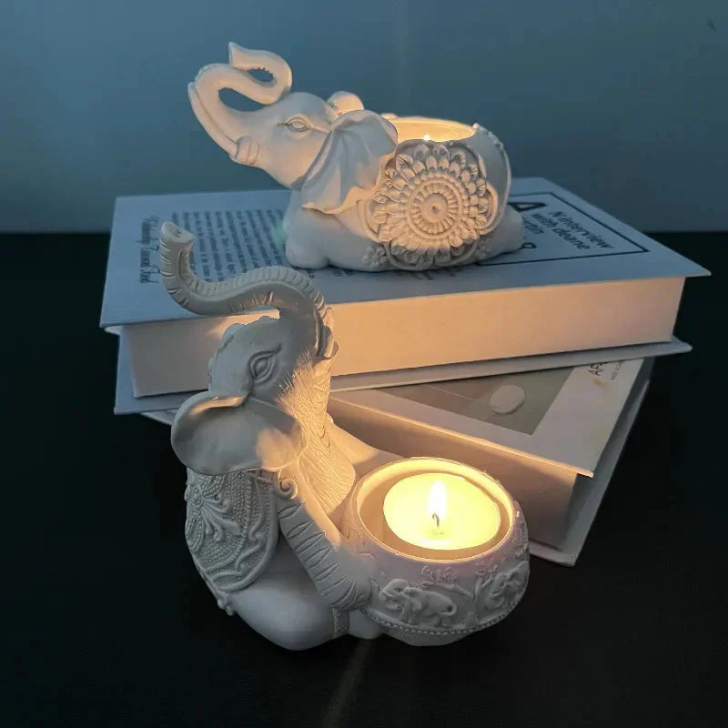 Candle Holders Elephant