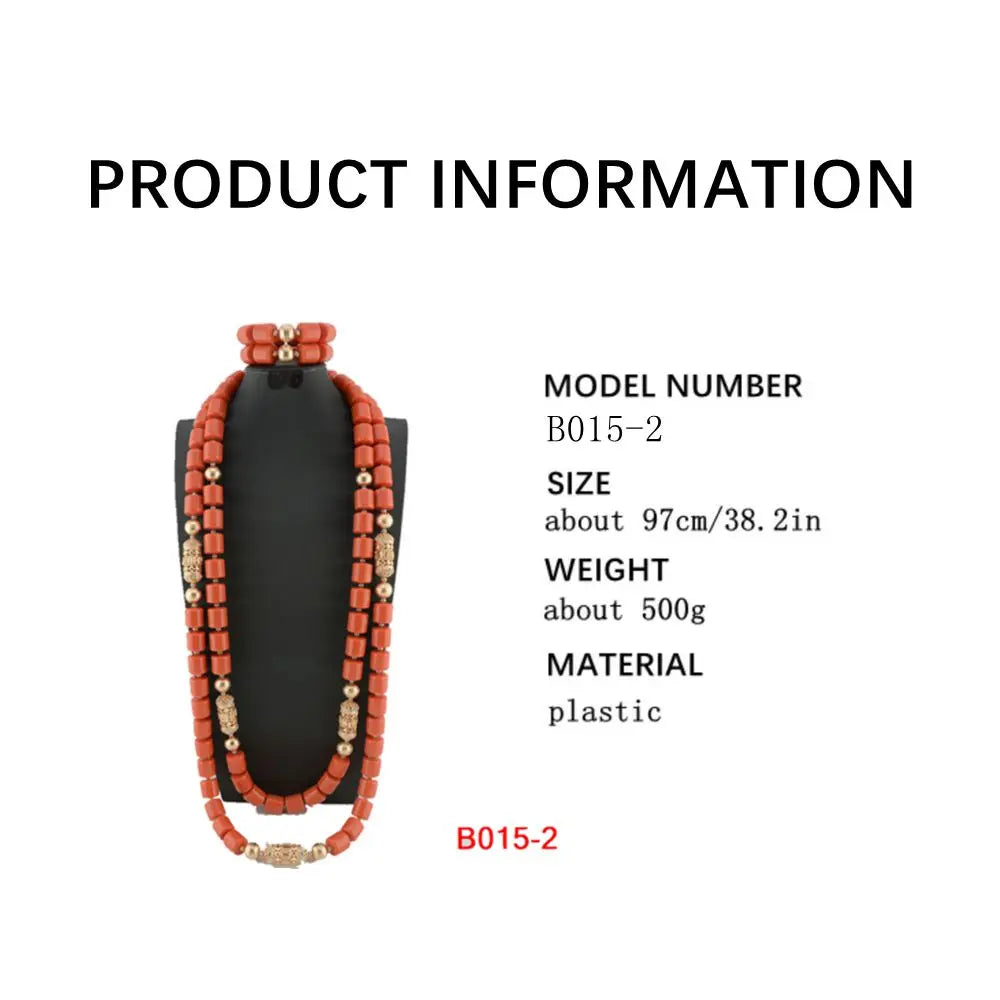Latest African Wedding Resin Beads Fashion African Beads Jewelry Sets Hot Nigerian Wedding African Beads Jewelry Set