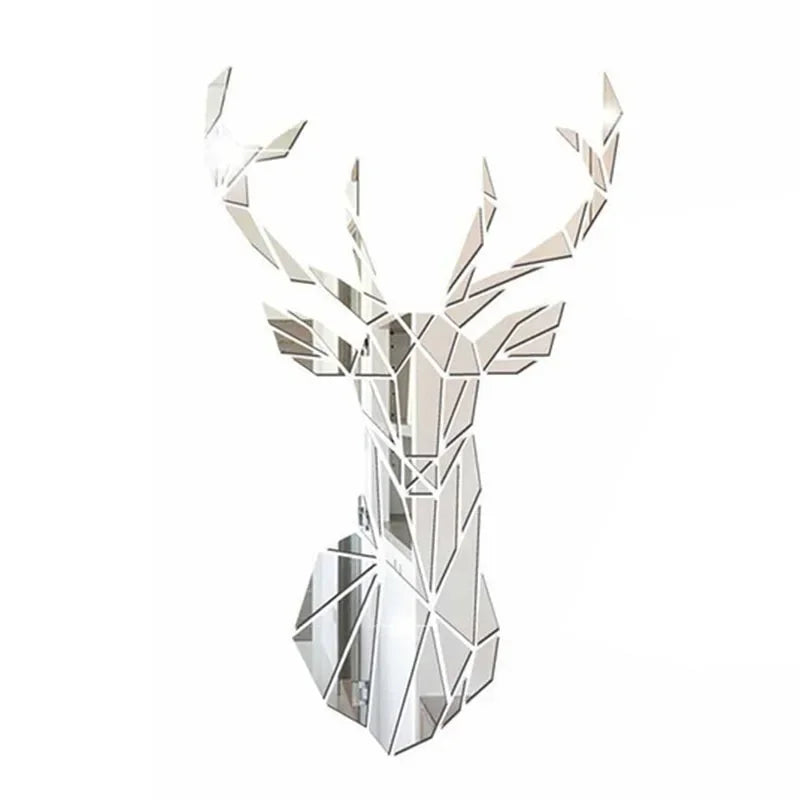 3D Mirror Wall Stickers Nordic Style