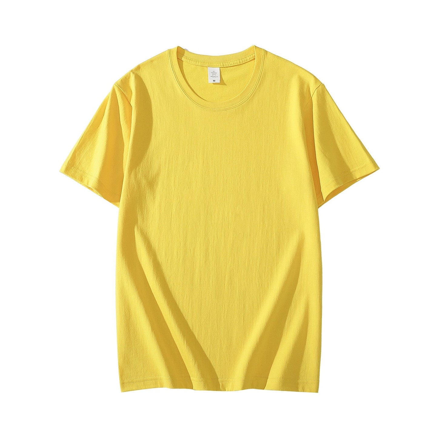Cotton Men T-shirt Short-sleeve Man T shirt Short Sleeve Pure Color