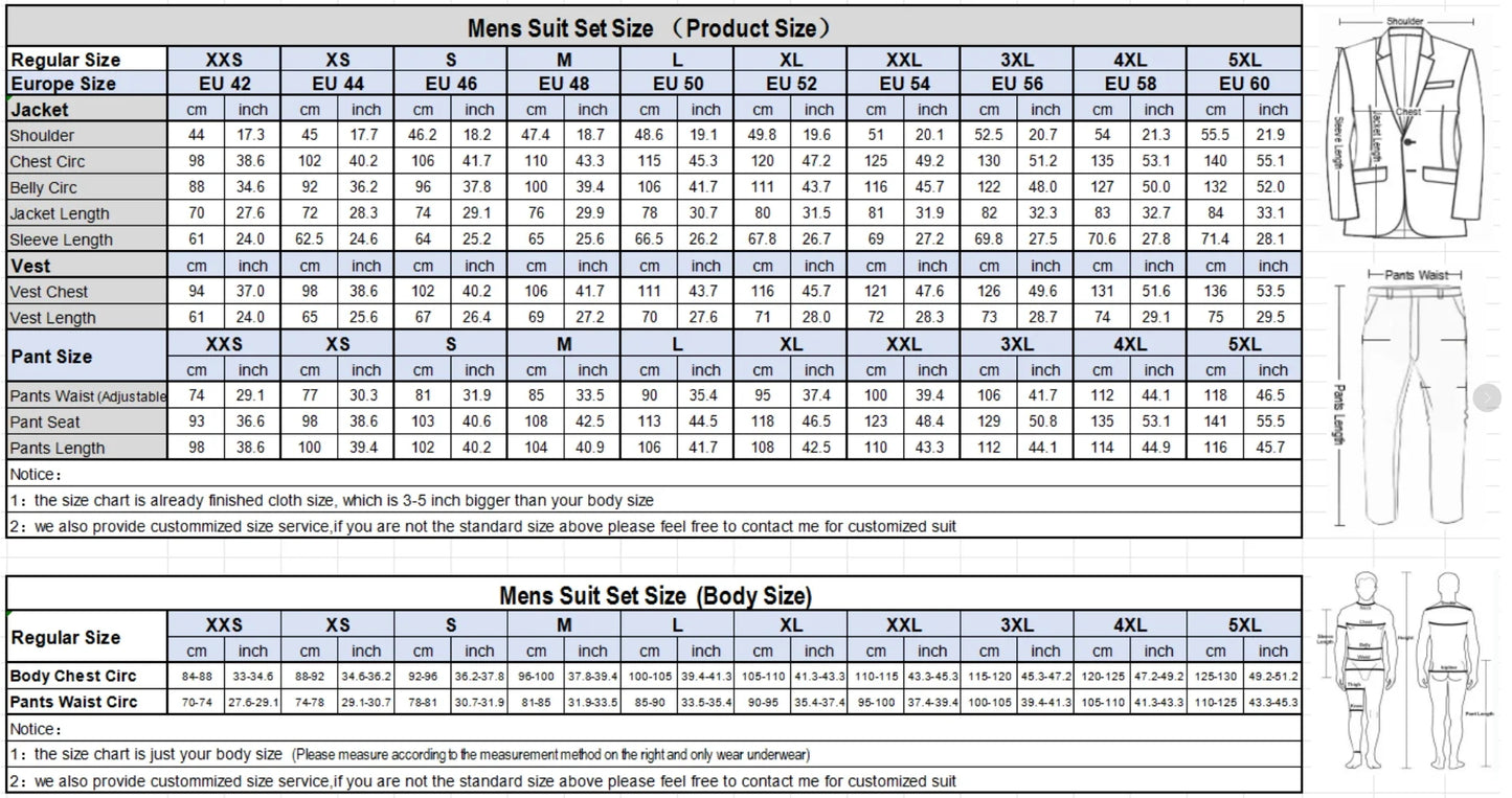 Elegant Wedding Tuxedos Suits Slim Fit Bridegroom For Men 3 Pieces Groomsmen Suit Male Cheap Formal Business (Jacket+Vest+Pants）