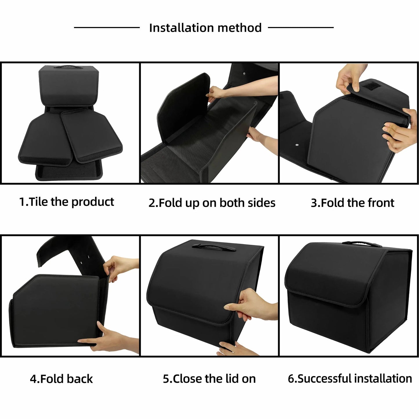 Car Organizer Trunk Storage Bag Large Capacity