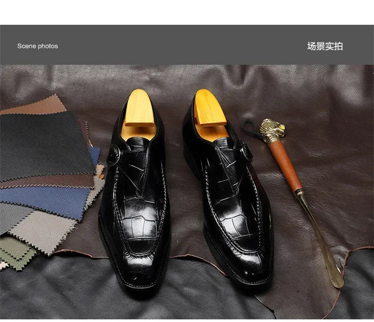 Fashion Men's Oxford Shoes 2024 Men's Formal Shoes Comfortable Wear-resistant Non-slip Male Office Shoe Zapatos De Vestir Hombre