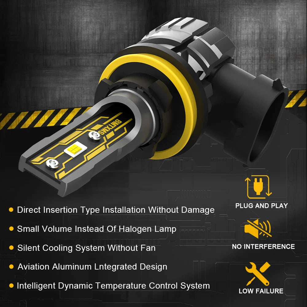 BMTxms  LED Fog Light Bulbs