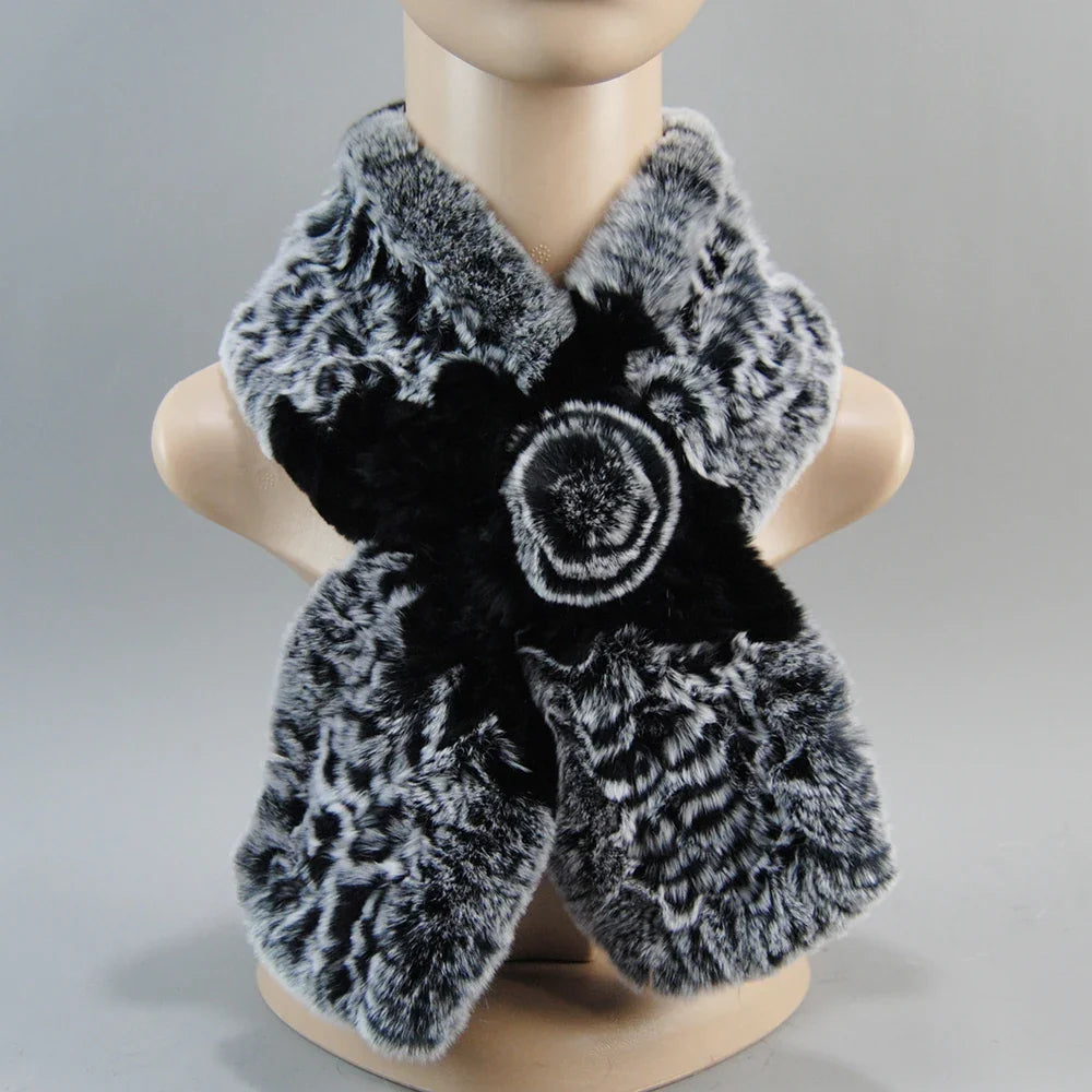 Winter Women's Faux Fur Hats And Scarves