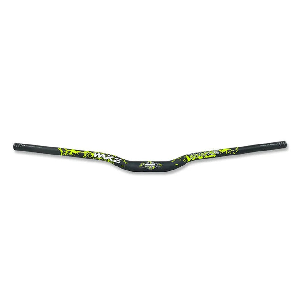 31.8MM Mountain Bike Handlebar Aluminum Alloy Bicycle Riser Handlebar 30MM Rise 780MM Wide Bicycle Bar with Paint Matte Surface