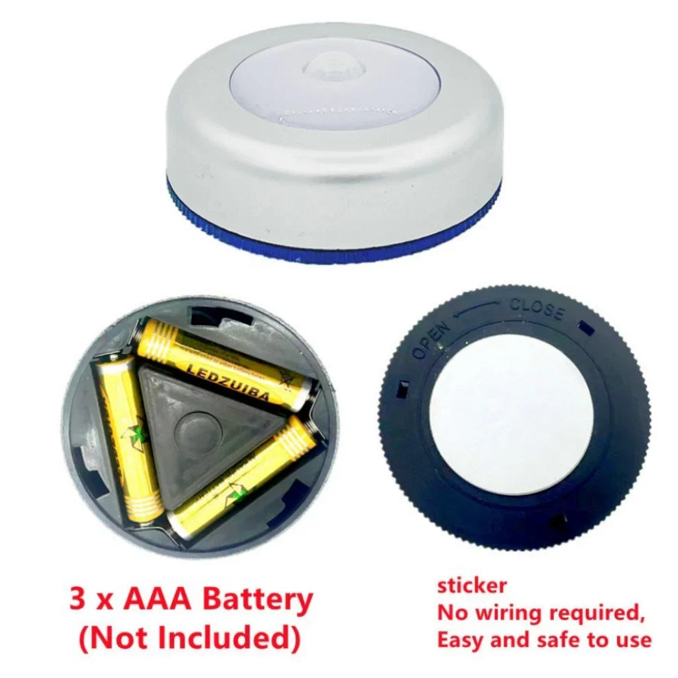 Motion Sensor Night Light 6LED LED Human Body Induction