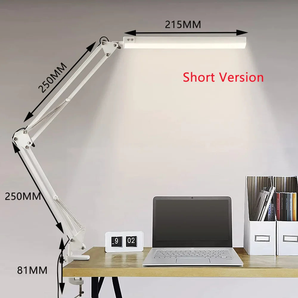 LED Desk Lamp with Clamp 10W