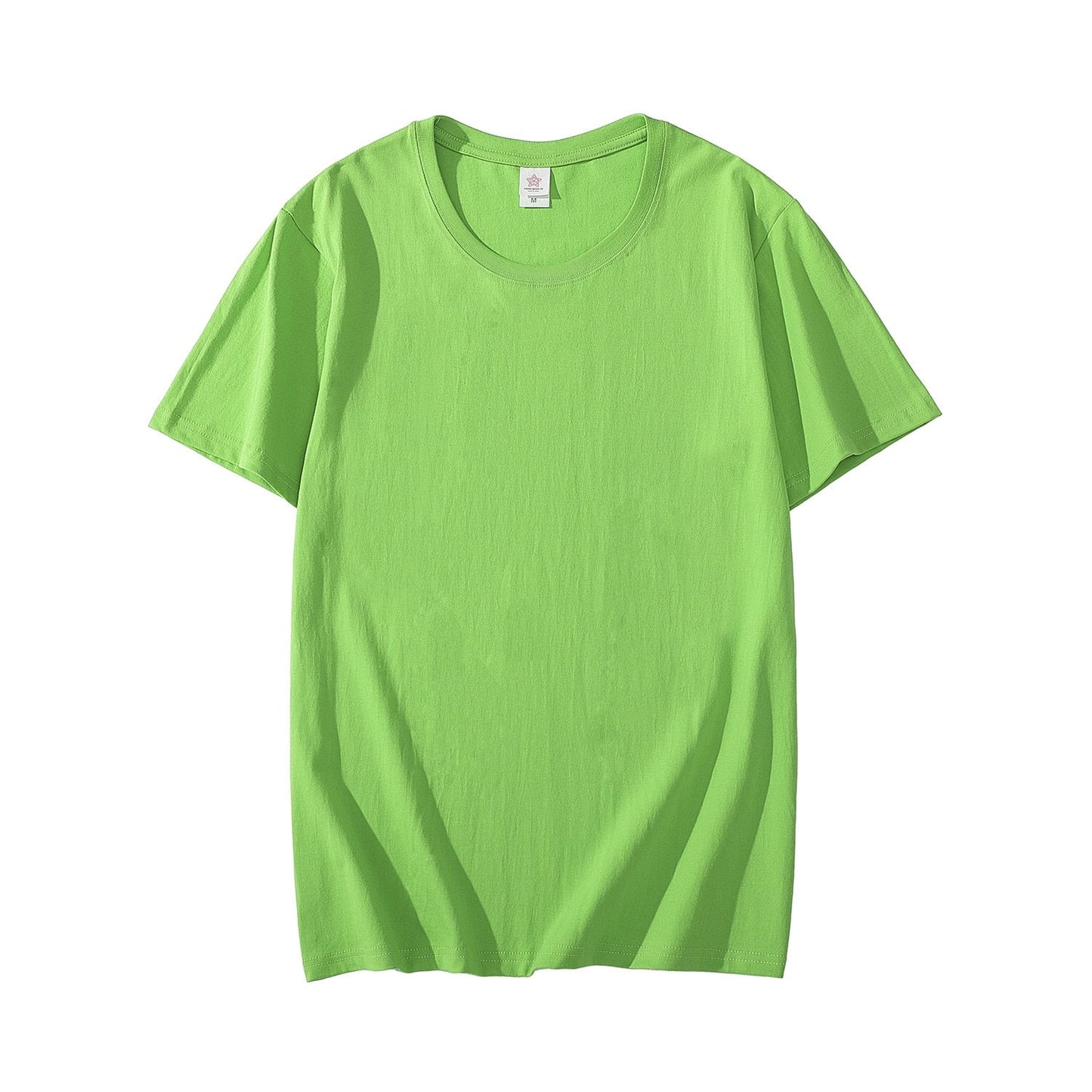 Cotton Men T-shirt Short-sleeve Man T shirt Short Sleeve Pure Color