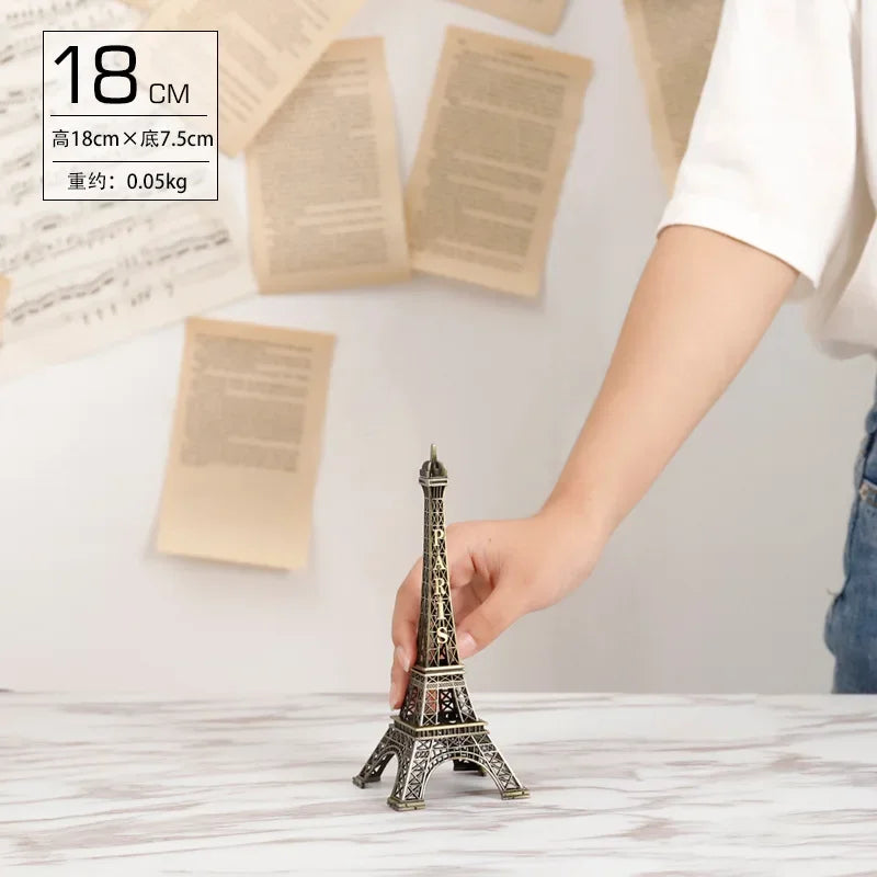 Bronze Paris Eiffel Tower Metal Crafts
