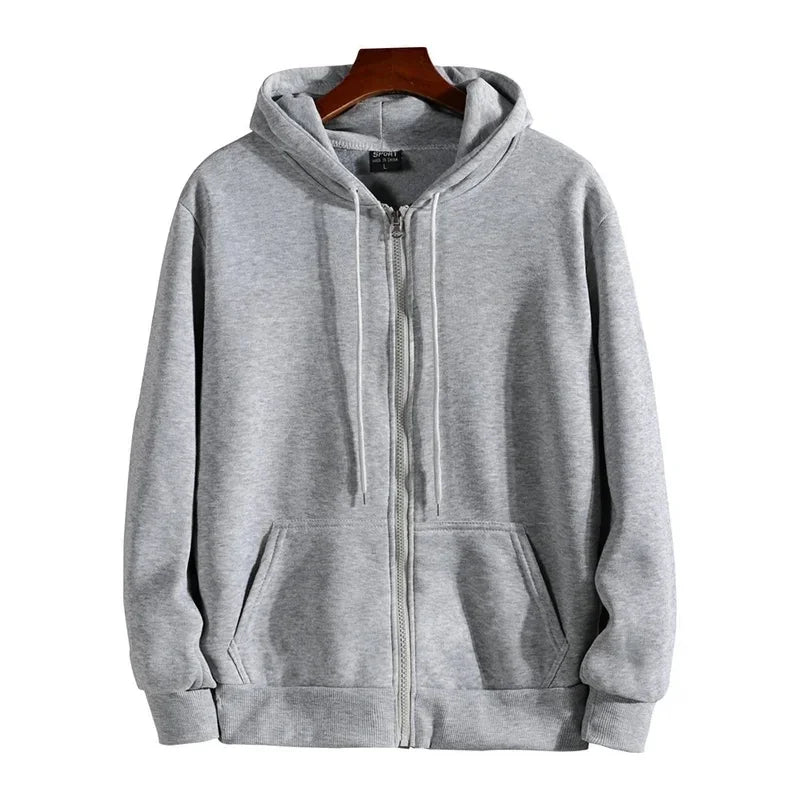 Men's Fashionable Thick Warm Tracksuit Set