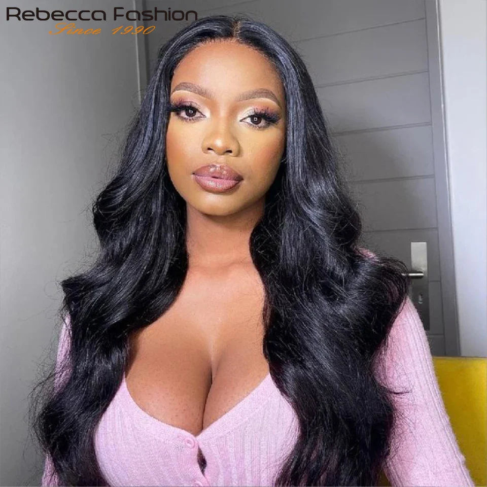Body Wave Lace Front Wigs 180D Transparent Lace Frontal Wig Human Hair Wigs T Part Lace Wig Brazilian Body Wave Lace Wig