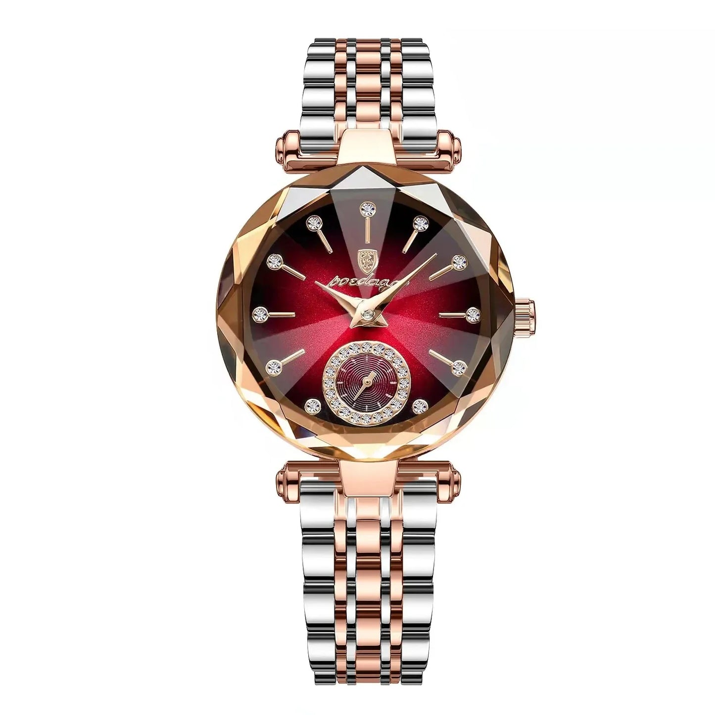 Luxury Elegant Ladies Wristwatch Waterproof Stainless Steel Watch for Woman Simple Casual Dress Women's Quartz Watches