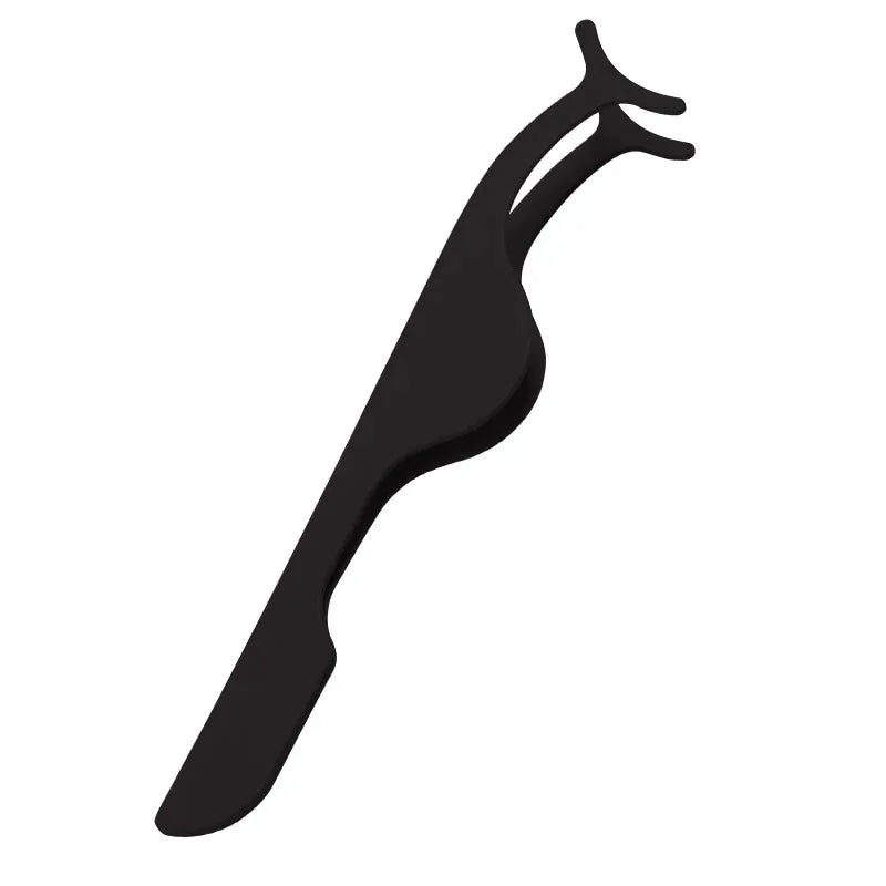 False Eyelash Tweezers Fake Eye Lash Applicator Eyelash Extension Curler Nipper Auxiliary Clip Clamp Makeup Forceps Tools supply