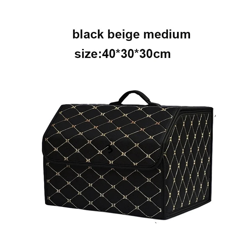 Multipurpose Collapsible Car Trunk Storage Organizer