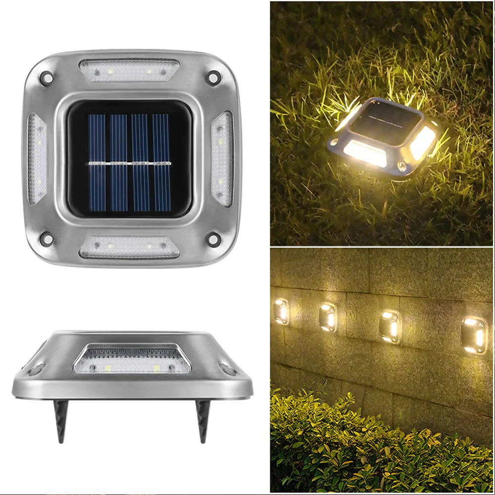 LEDs Solar Ground  Waterproof Warm Light