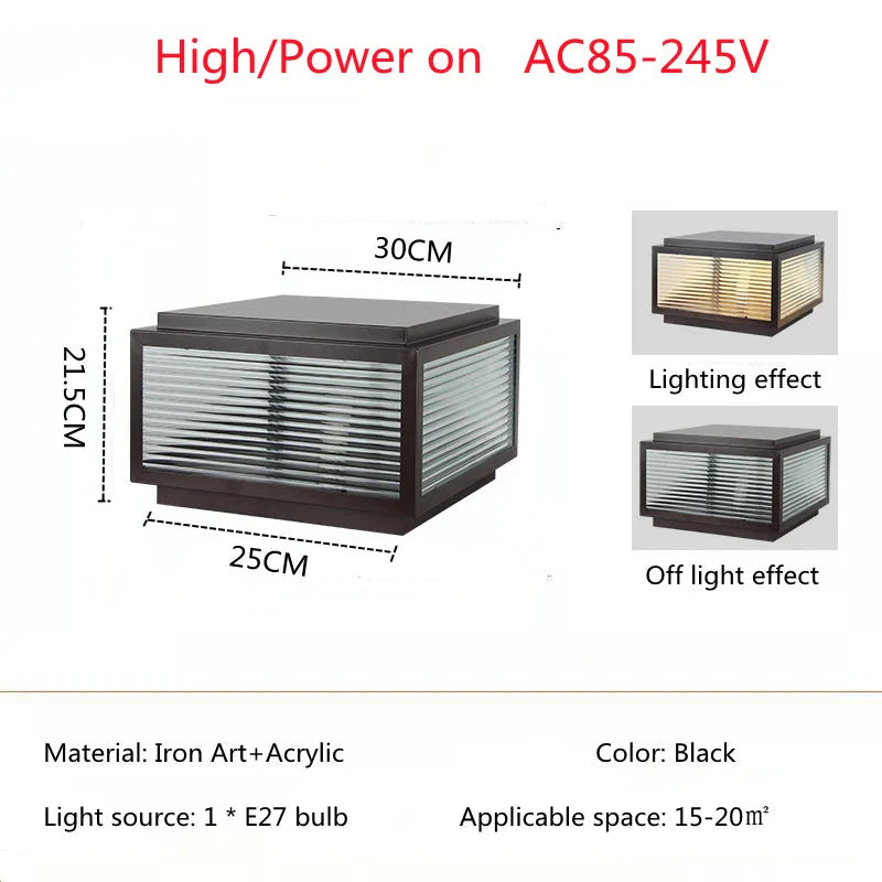 Outdoor LED Solar Door Lamp Waterproof