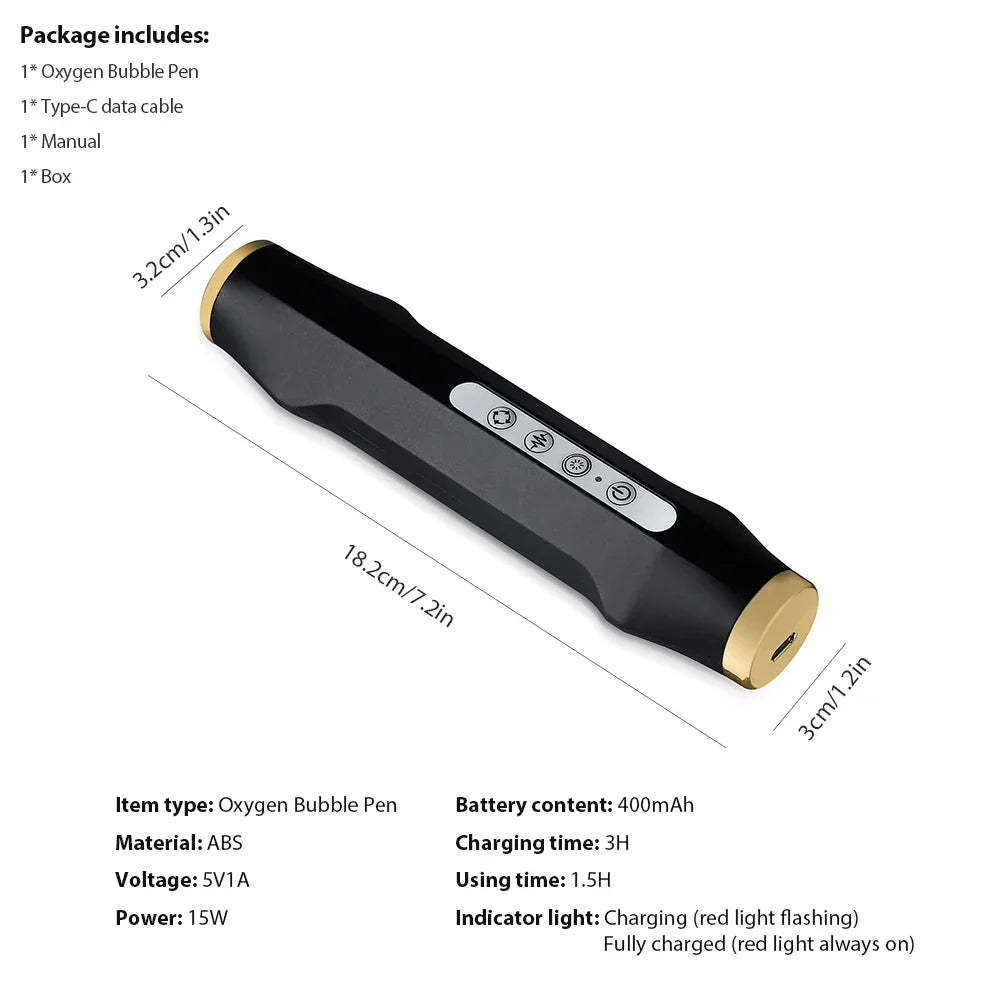 Glam Pod For Aqua Facial Machine CO2 Pods For Bubble Facial Beauty Machine Revive Pods co2 Capsule Gels Facial SPA Skin Clean