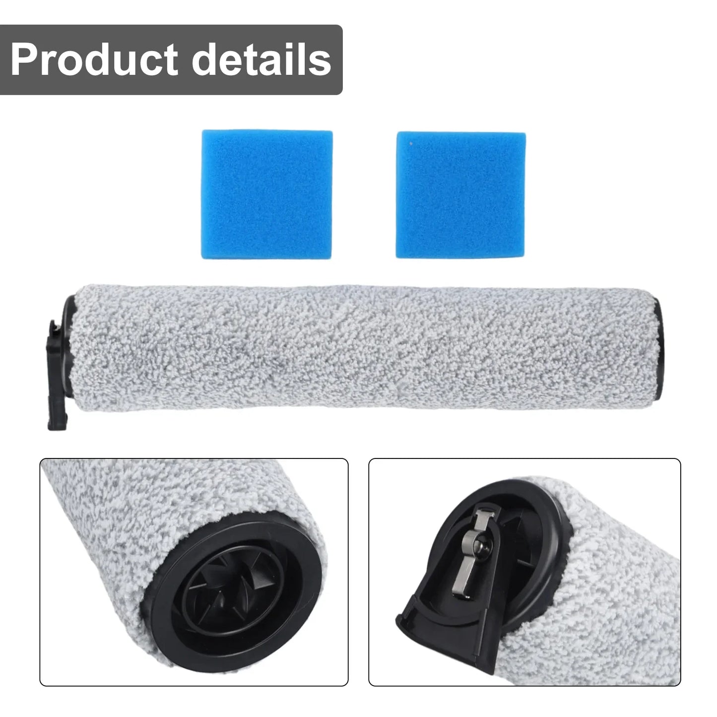 Sponge Brush Roller For Eureka NEW400 Accessories Kit Vacuum Floor Cleaner Brush Roll Sponge Household Supplies Cleaning Tools
