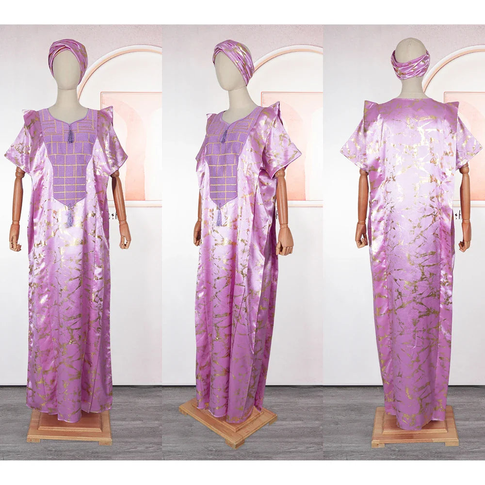 Abayas For Women Dubai African Muslim Fashion Dress Caftan Marocain Evening Party Dresses Satin Boubou Robe Djellaba Femme 2025