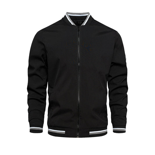 Men's Windbreaker Bomber Jackets Pilot Military Casual Baseball Coat Male Clothing 2022 Autumn Slim Fit Jacket Men Outwear