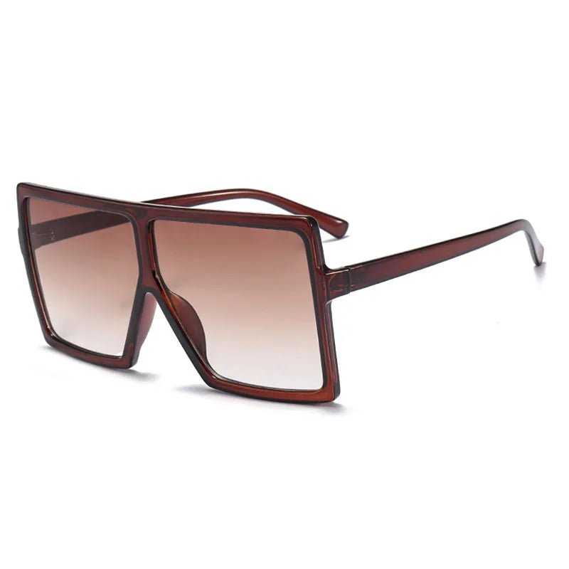Brand Designer Oversized Square Sunglasses For Women Men 2022 Big UV400 Sun Glasses Womens Sunglasses