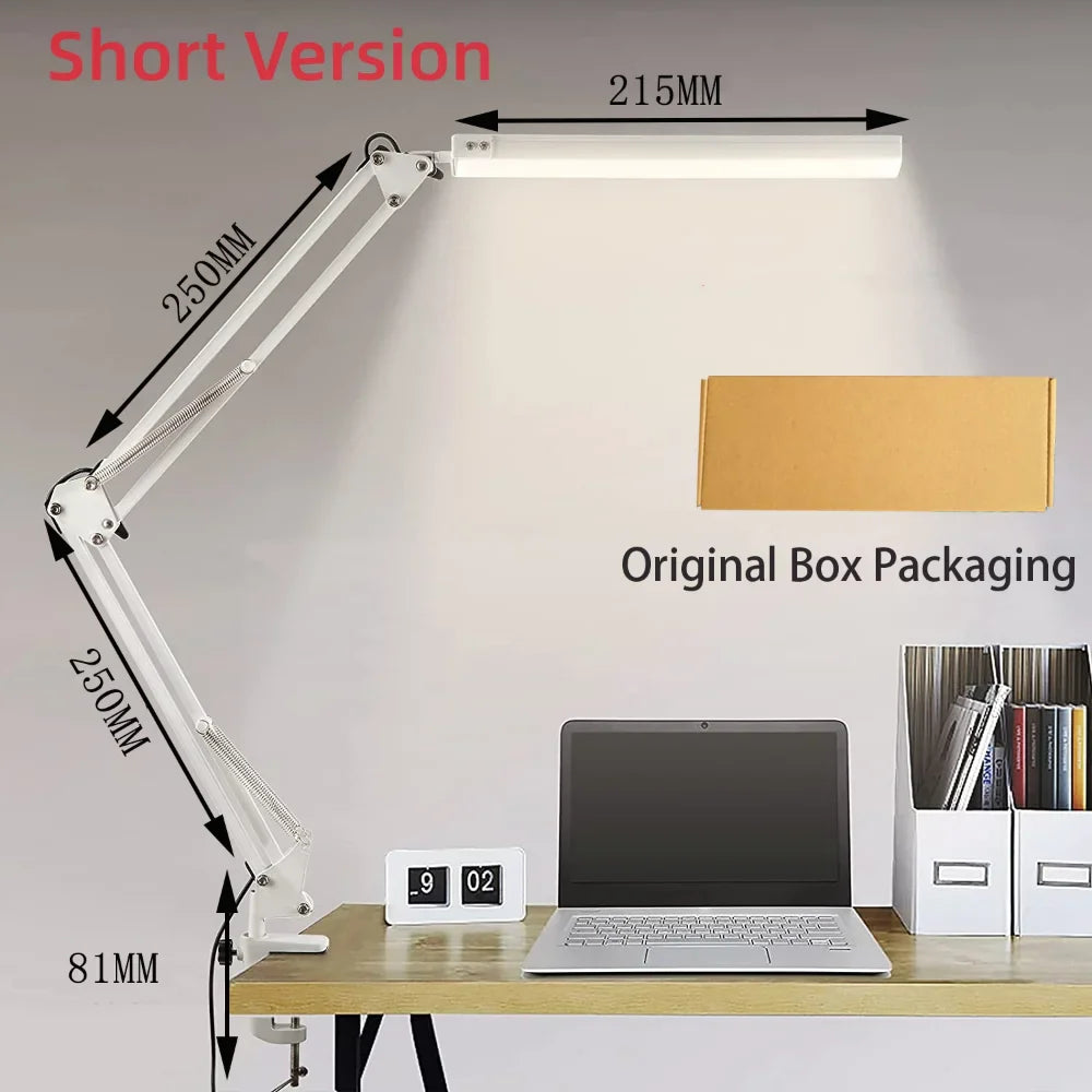 LED Desk Lamp with Clamp 10W