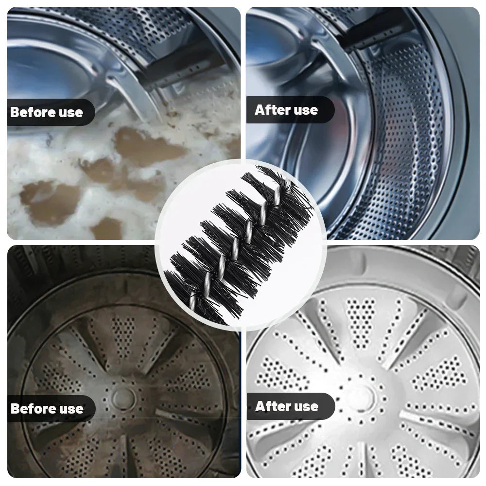 Flexible Long Pipeline Cleaning Brush Multipurpose Washing Machine Dryer Lint Remover Kitchen Sewer Dust Cleaner Brushes Tools