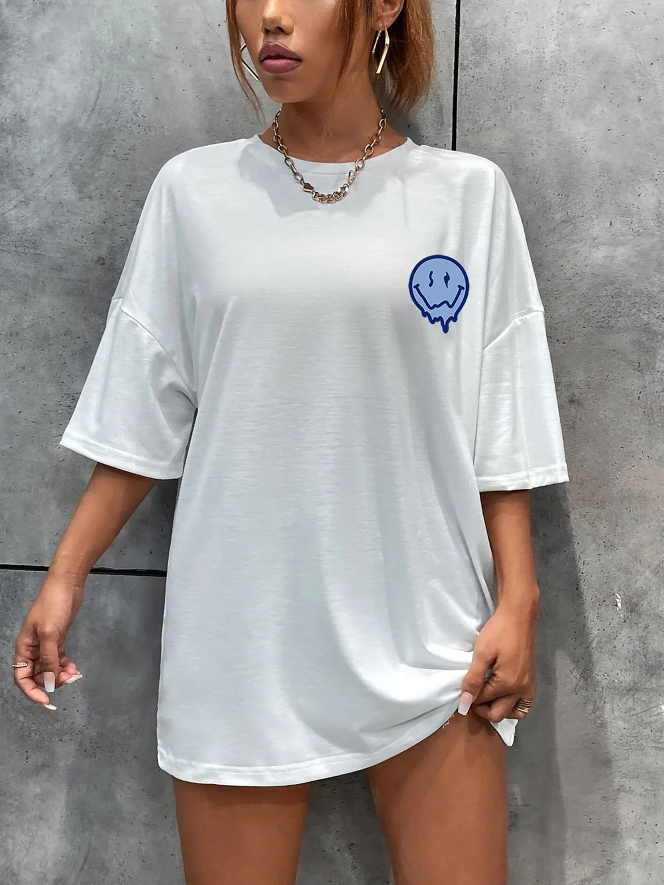 Enjoy The Little Things Oversized T-Shirt for Women - Streetwear Tee