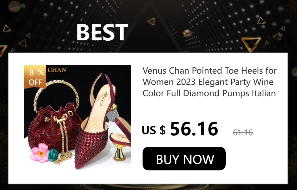 Venus Chan 2023 Yellow Classy Bowknot Pointed Toe Women's Shoes High Heel Elegant Sandals Shallow Mouth Shoes Bag Set Women