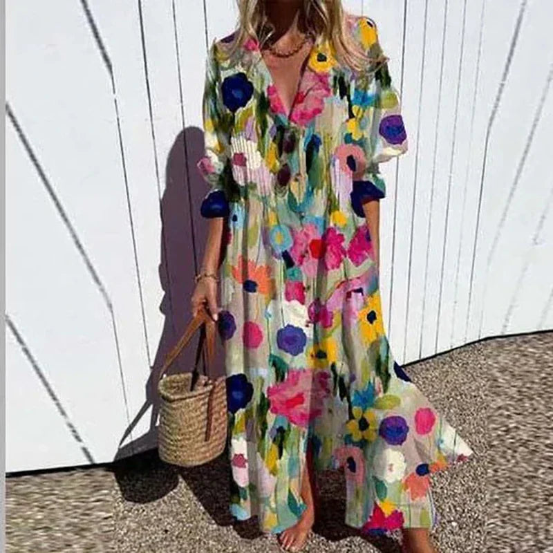 Verone - Bloom Boldly Maxi Dress