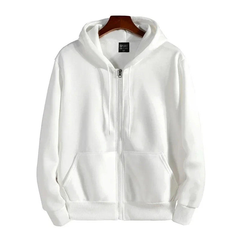 Men's Fashionable Thick Warm Tracksuit Set
