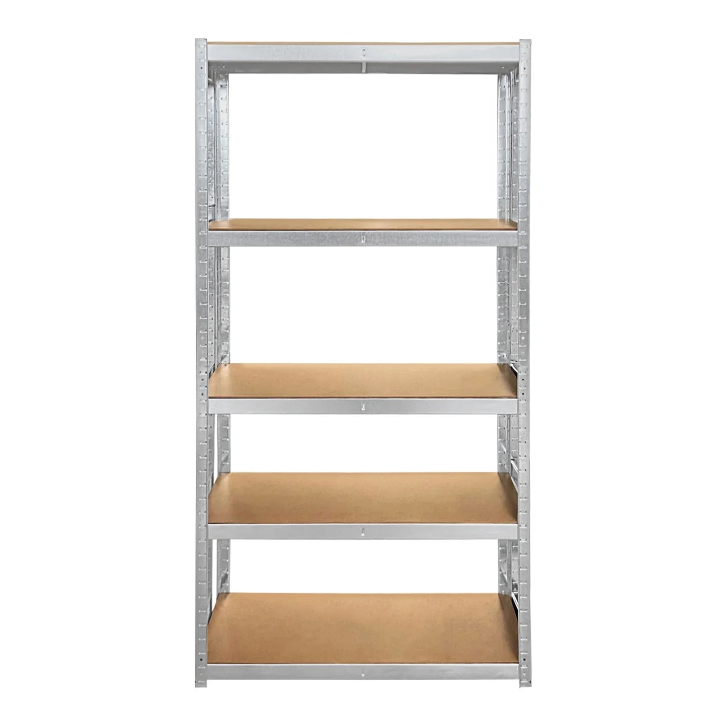 5 Tier Garage Shelves Metal Storage Shelves,Heavy-Duty Shelving Units,Boltless Assembly for Warehouse Office,875 kg Capacity