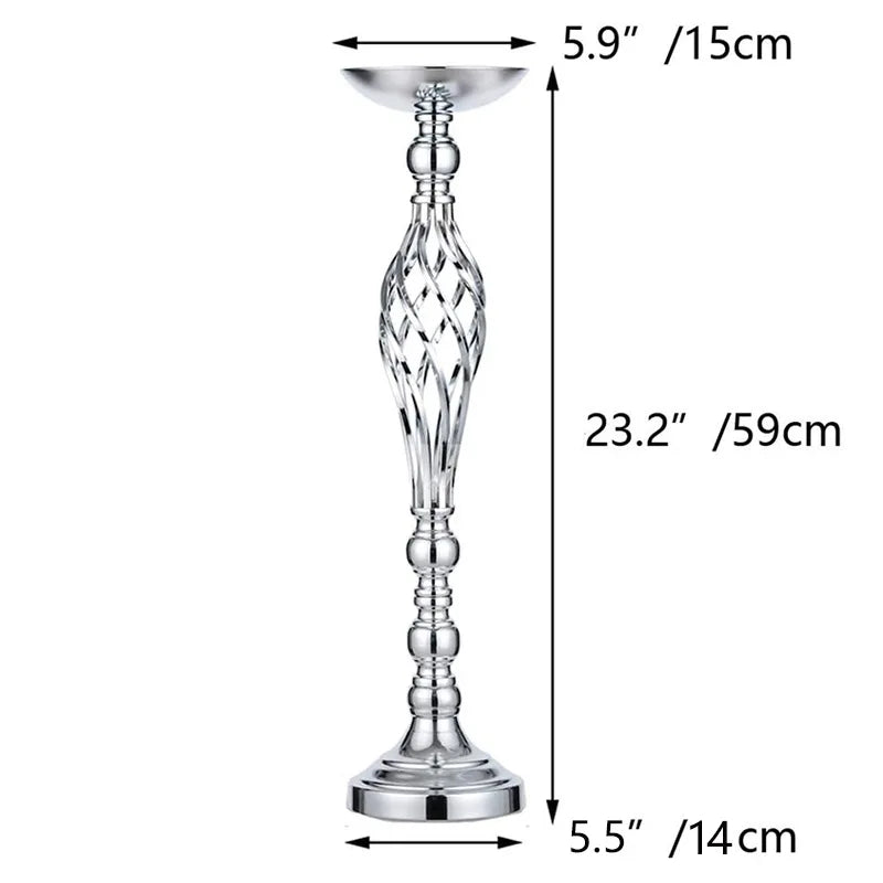 Table Candle Holder  Gold Iron