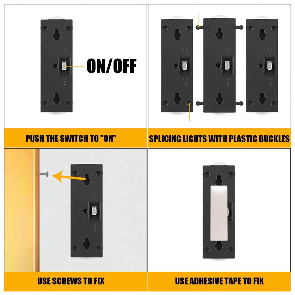 Solar LED Wall Lamp Outdoor Waterproof