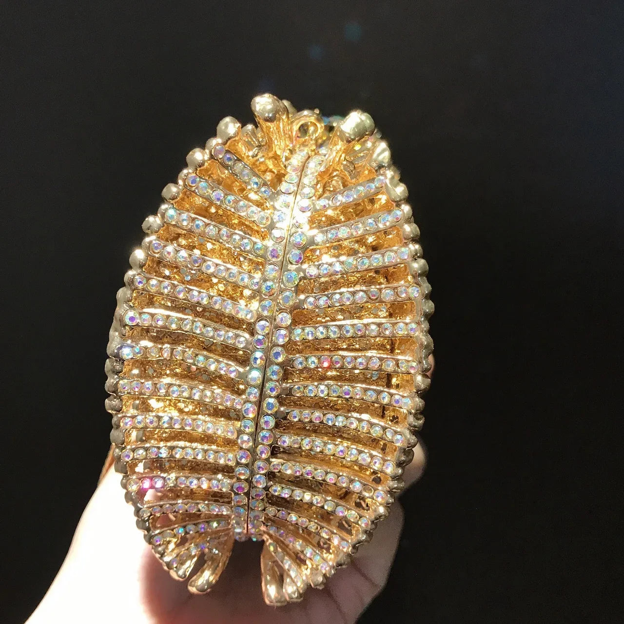 Crystal Women Handbags Luxury Designer Clutch Bags Diamond Handmade Wedding Bride Gift Clutch Purse Vintage Shiny Evening Clutch