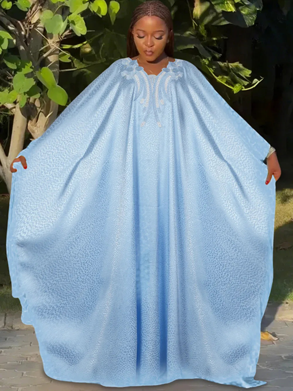 Women's Dubai Luxury African Muslim Kaftan Evening Party Dresses