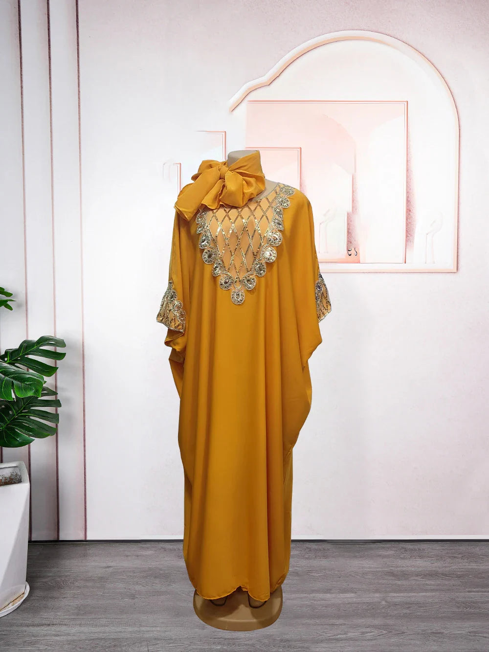 2025 Abayas For Women Dubai Luxury African Muslim Fashion Dress Caftan Marocain Evening Party Dresses Boubou Robe Djellaba Femme