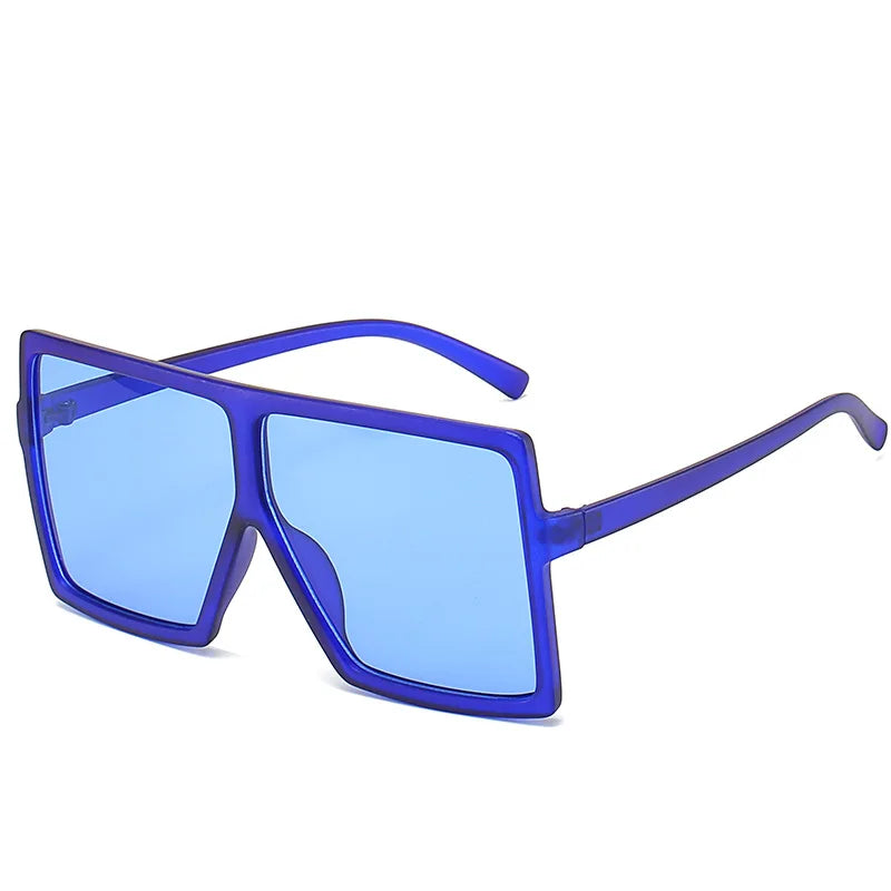 Brand Designer Oversized Square Sunglasses For Women Men 2022 Big UV400 Sun Glasses Womens Sunglasses