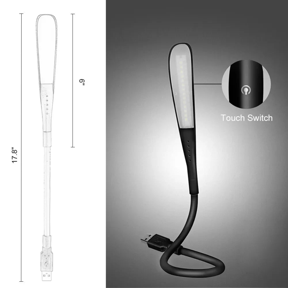 Mini Portable Laptops USB LED Light Touch Sensor