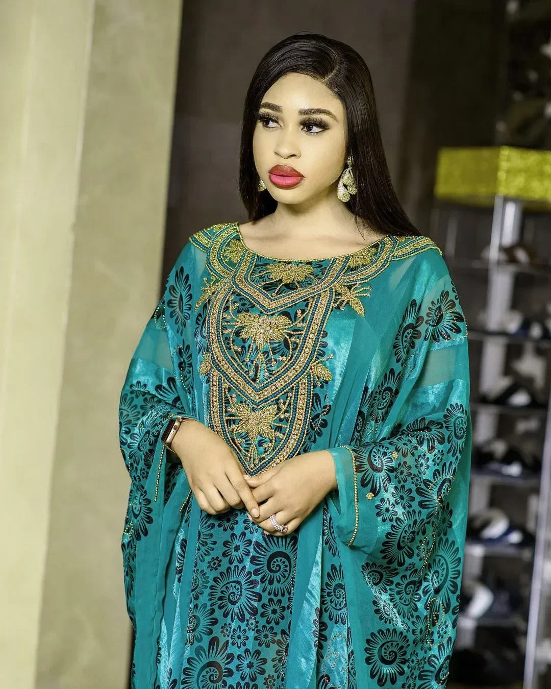 Customized African Dresses for Women 2025 Fall Long Maxi Dress African Clothes Dashiki Sexy Abaya Dubai Boubou Robe Africaine Fe