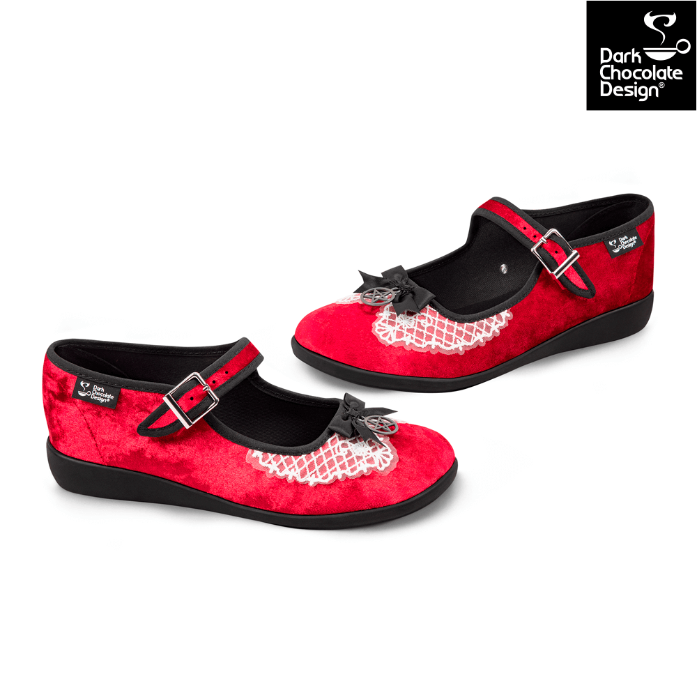 Chocolaticas® Sabrina Women's Mary Jane Flat Shoes