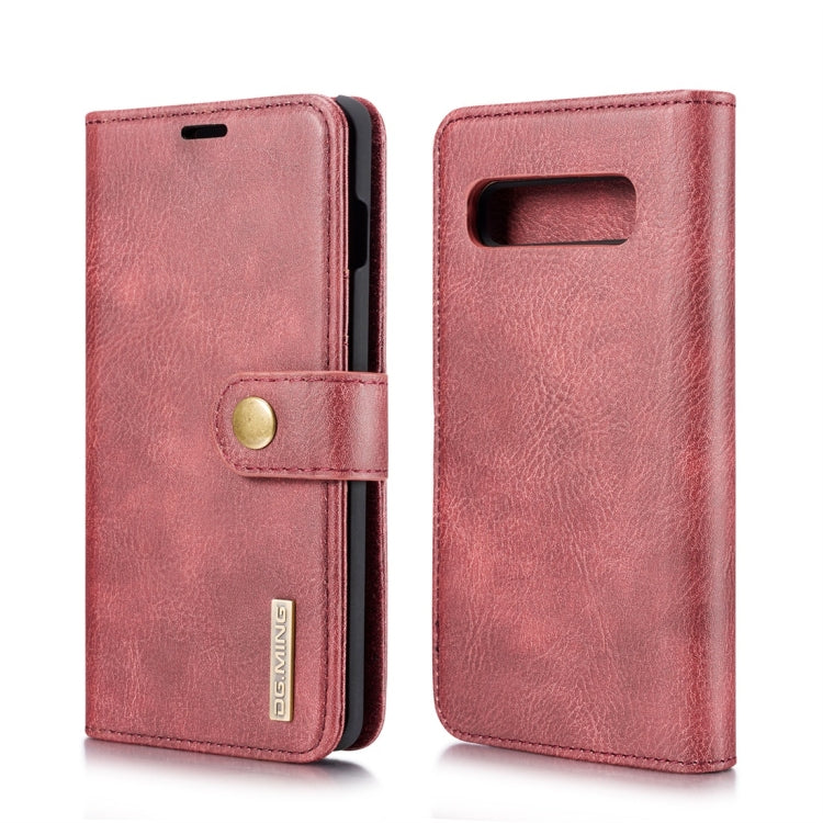 DG.MING Crazy Horse Texture Flip Detachable Magnetic Leather Case for Samsung Galaxy S10 Plus, with Holder & Card Slots & Wallet, For Samsung Galaxy S10 Plus, Galaxy S10 Plus