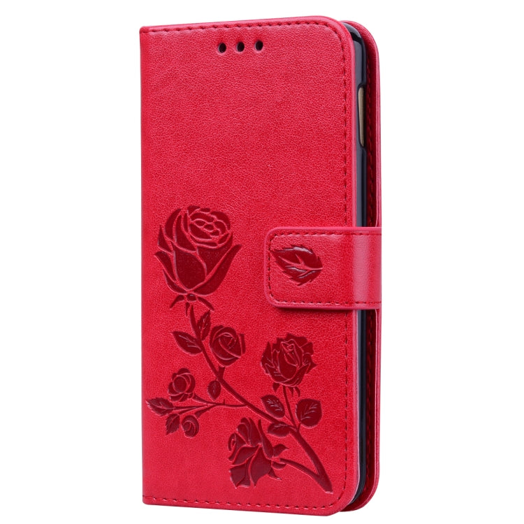 Rose Embossed Horizontal Flip PU Leather Case for Galaxy S10e, with Holder & Card Slots & Wallet, For Samsung Galaxy S10e, Galaxy S10e