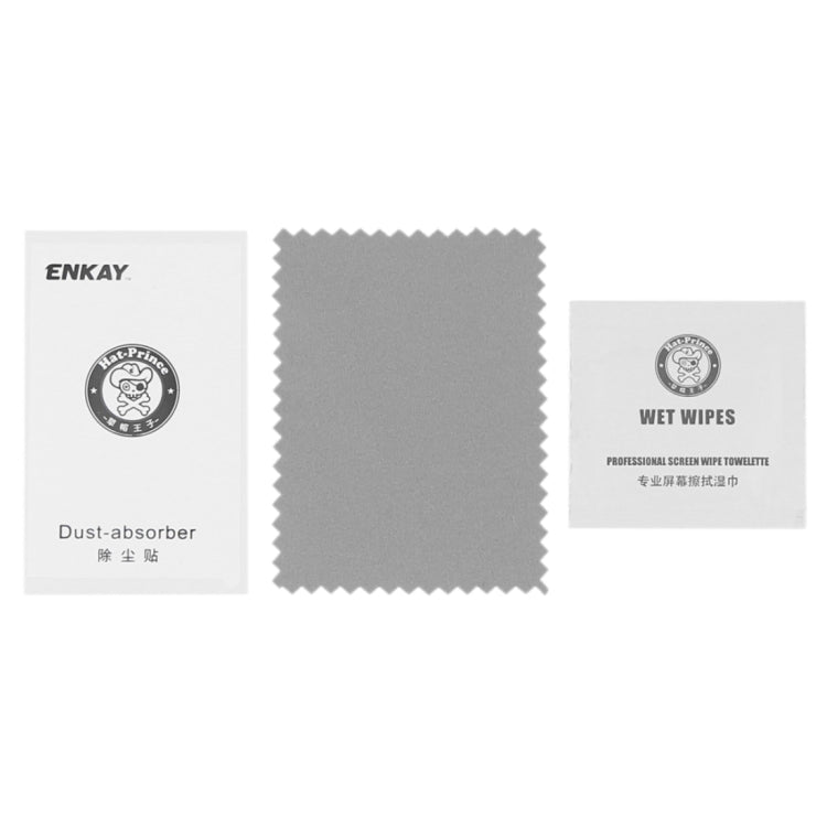 ENKAY Hat-Prince for Galaxy Note 8 0.26mm 9H Surface Hardness 3D Explosion-proof Full Screen Curved Tempered Glass Screen Film(Black)