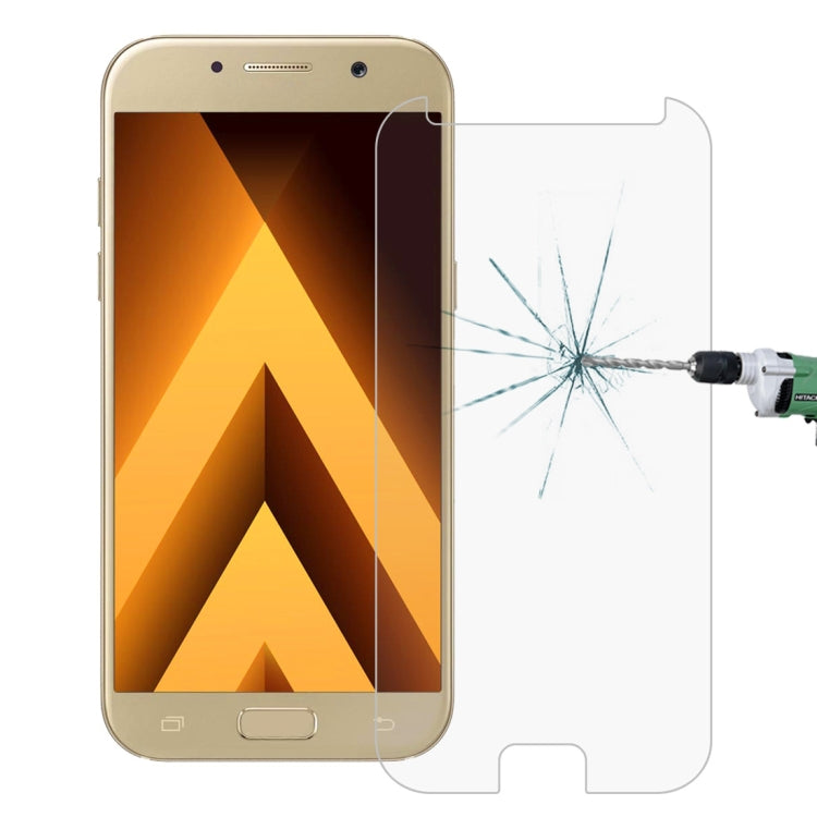 For Galaxy A5 (2017) / A520 0.26mm 9H Surface Hardness 2.5D Explosion-proof Tempered Glass Non-full Screen Film