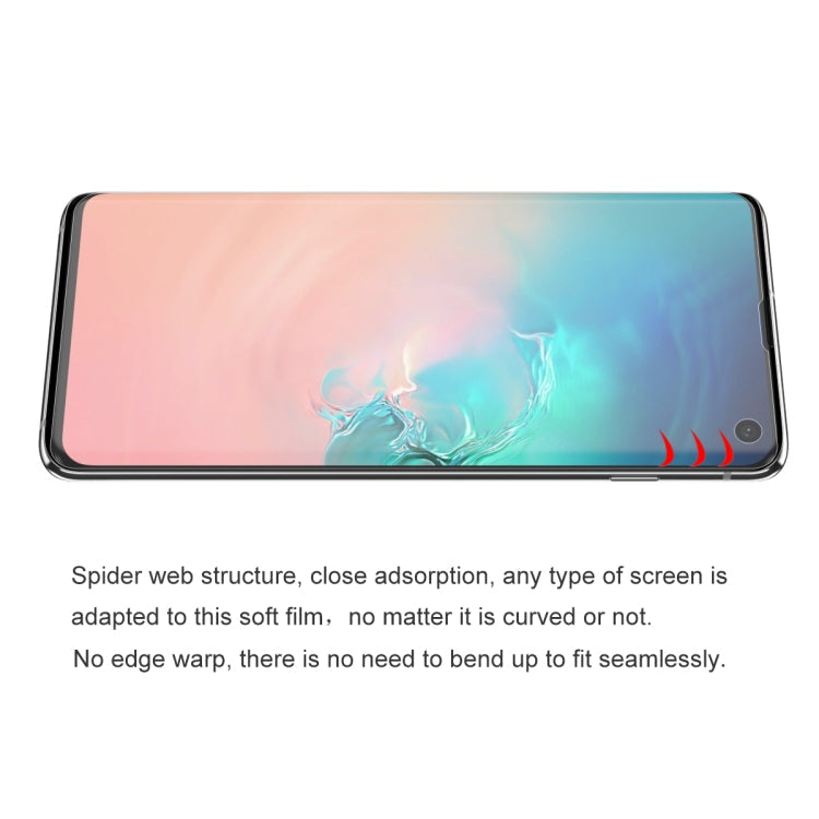 ENKAY Hat-Prince 0.1mm 3D Full Screen Protector Explosion-proof Hydrogel Film for Galaxy S10, TPU+TPE+PET Material, Galaxy S10