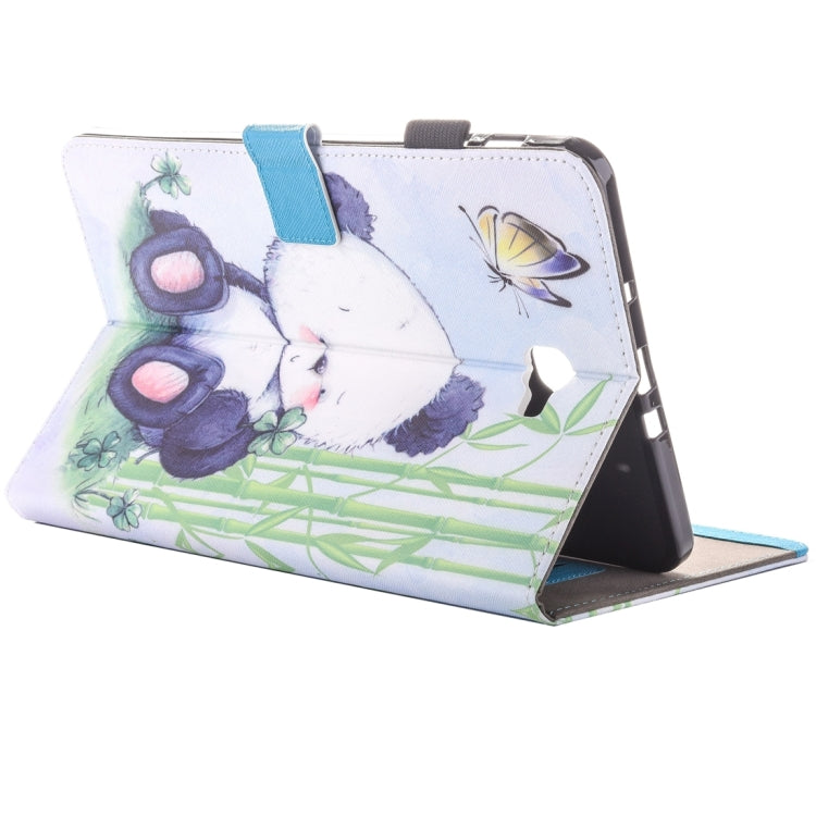 For Galaxy Tab A 10.1 (2016) / T580  Horizontal Flip Pattern Leather Case with Holder & Card Slots & Pen Slot, SAS2821A, SAS2821B, SAS2821C, SAS2821D, SAS2821E, SAS2821F, SAS2821G, SAS2821H